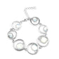 Paparazzi Accessories: Date Night Drama - White Bracelet
