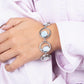 Paparazzi Accessories: Date Night Drama - White Bracelet