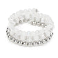 Paparazzi Accessories: Gimme Gimme - White Bracelet