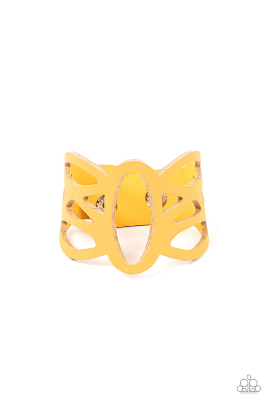 Paparazzi Accessories: Rural Rodeo - Yellow Bracelet