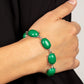 Paparazzi Accessories: Confidently Colorful - Green Bracelet