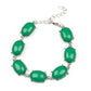 Paparazzi Accessories: Confidently Colorful - Green Bracelet