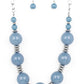Paparazzi Accessories: Race to the POP - Blue Necklace