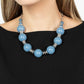 Paparazzi Accessories: Race to the POP - Blue Necklace