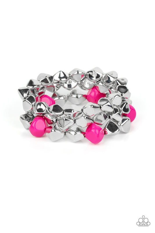 Paparazzi Accessories: A Perfect TENACIOUS - Pink Bracelet