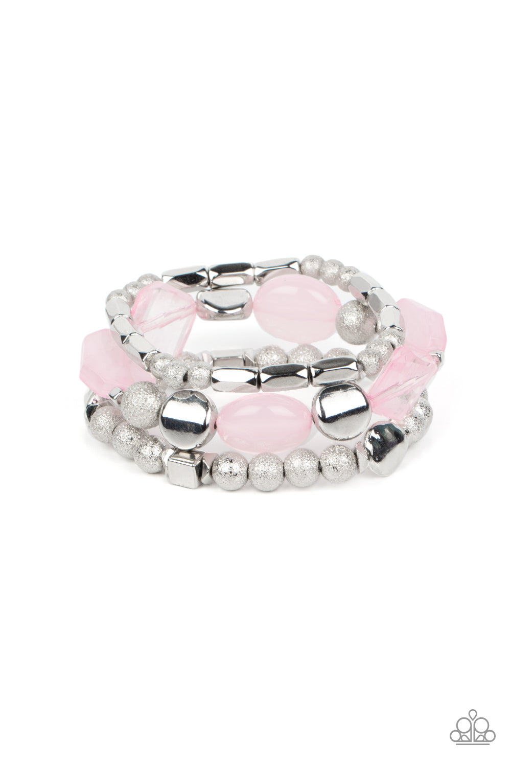 Paparazzi Accessories: Marina Magic - Pink Bracelet