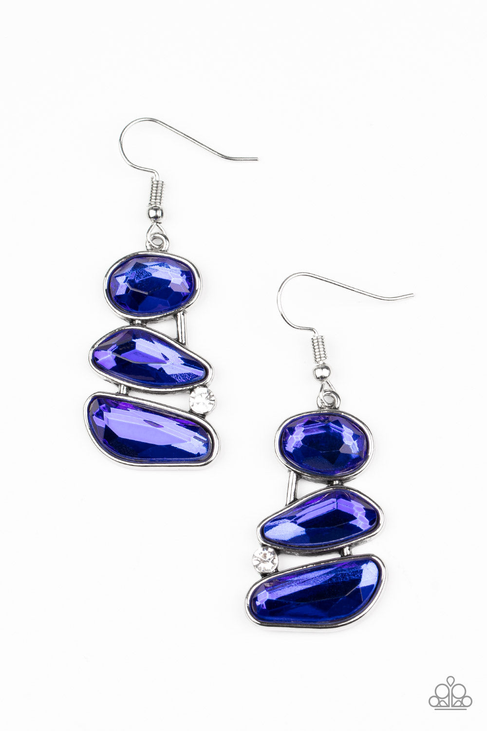 Paparazzi Accessories: Gem Galaxy - Blue Earrings