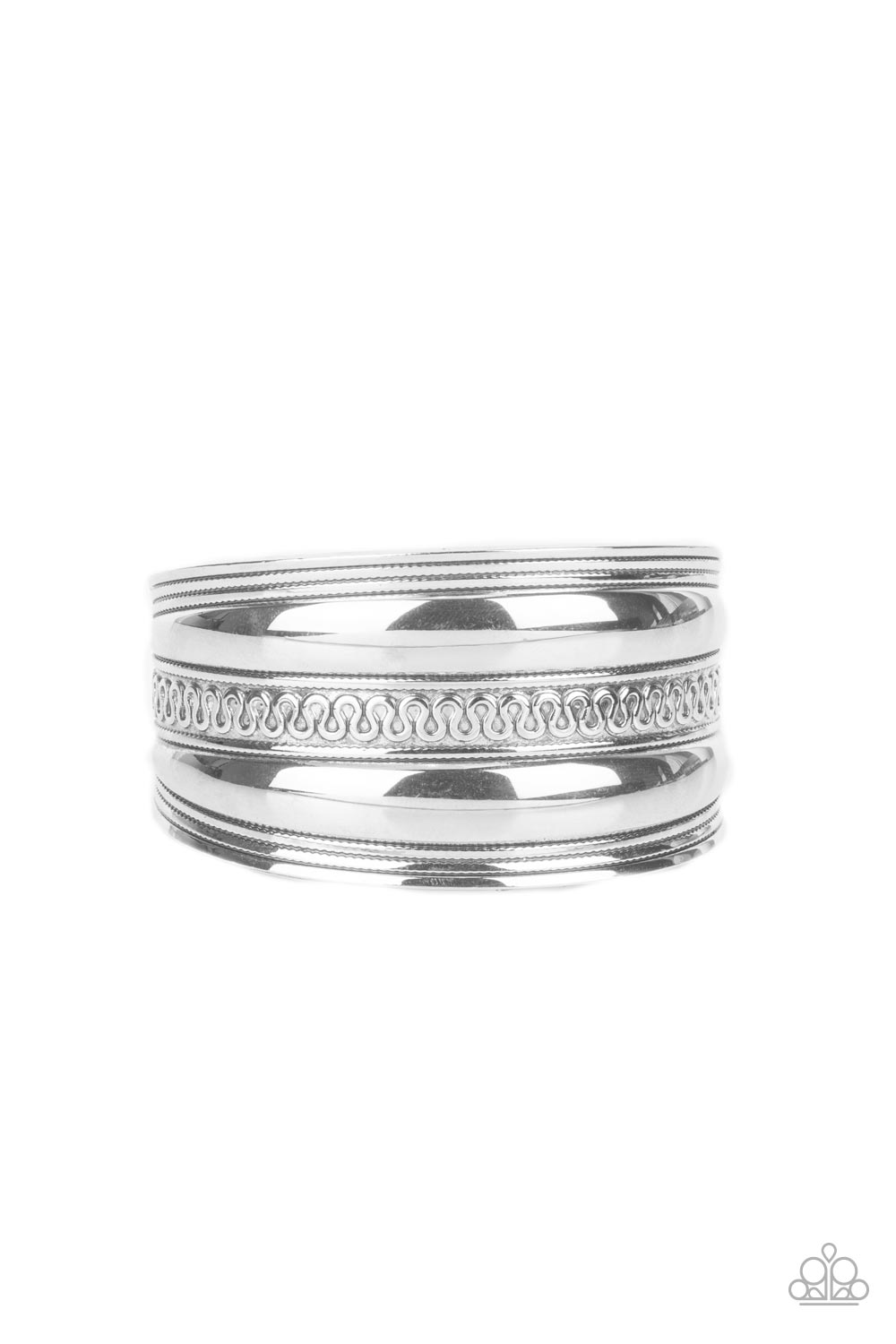 Paparazzi Accessories: Egyptian Essence - Silver Bracelet