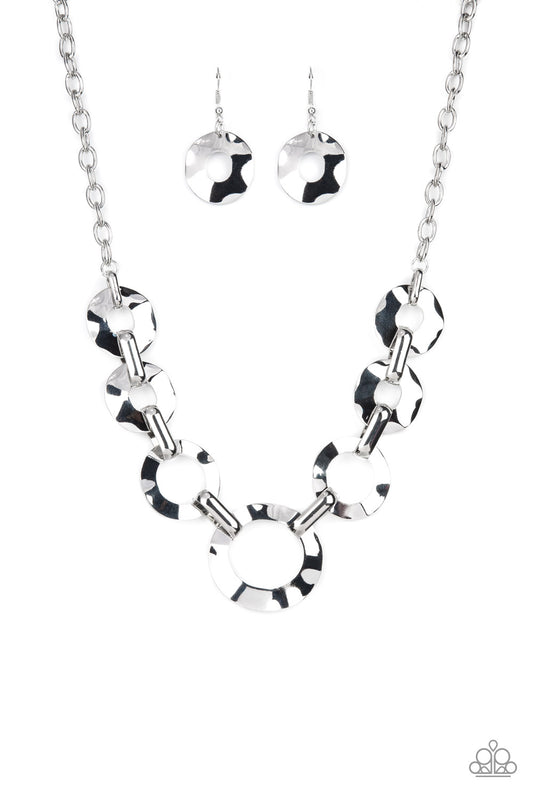 Paparazzi Accessories: Mechanical Masterpiece - Silver Necklace