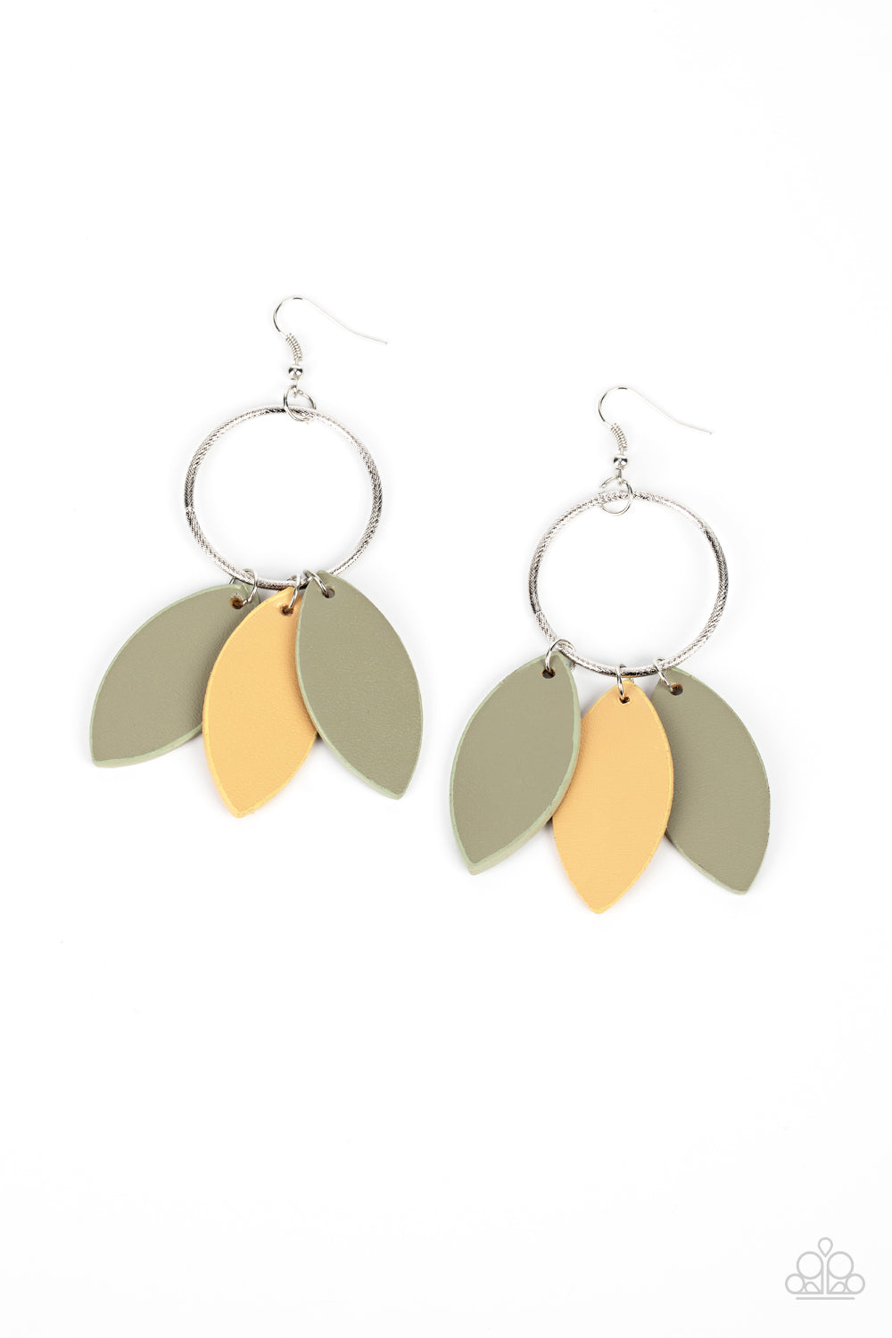 Paparazzi Accessories: Leafy Laguna - Multi Earrings