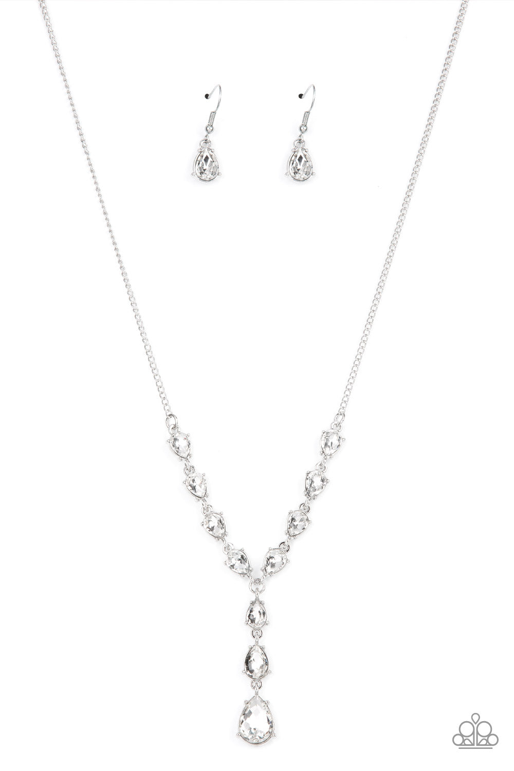 Paparazzi Accessories: Park Avenue A-Lister - White Necklace