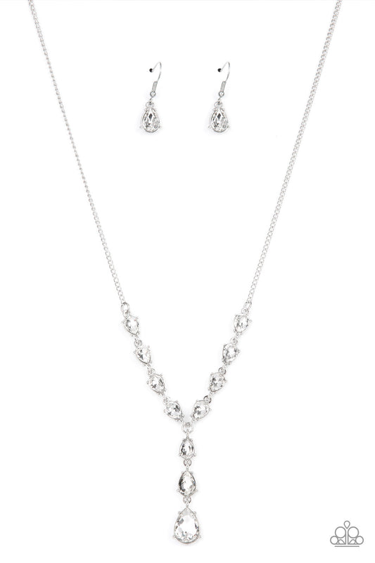 Paparazzi Accessories: Park Avenue A-Lister - White Necklace