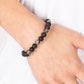 Paparazzi Accessories: Molten Mogul - Black Bracelet