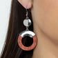 Paparazzi Accessories: ENTRADA at Your Own Risk - Brown Earrings