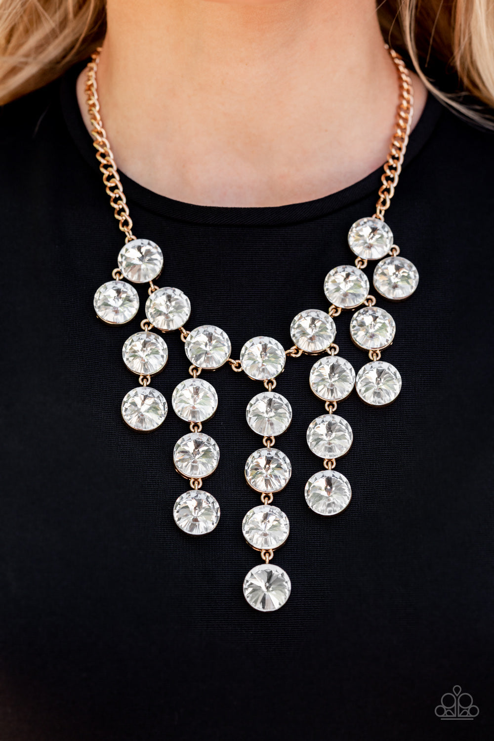 Paparazzi Accessories: Spotlight Stunner - Gold Necklace