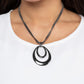 Paparazzi Accessories: Suburban Storm - Black Necklace