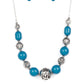 Paparazzi Accessories: Girl Meets Garden - Blue Necklace