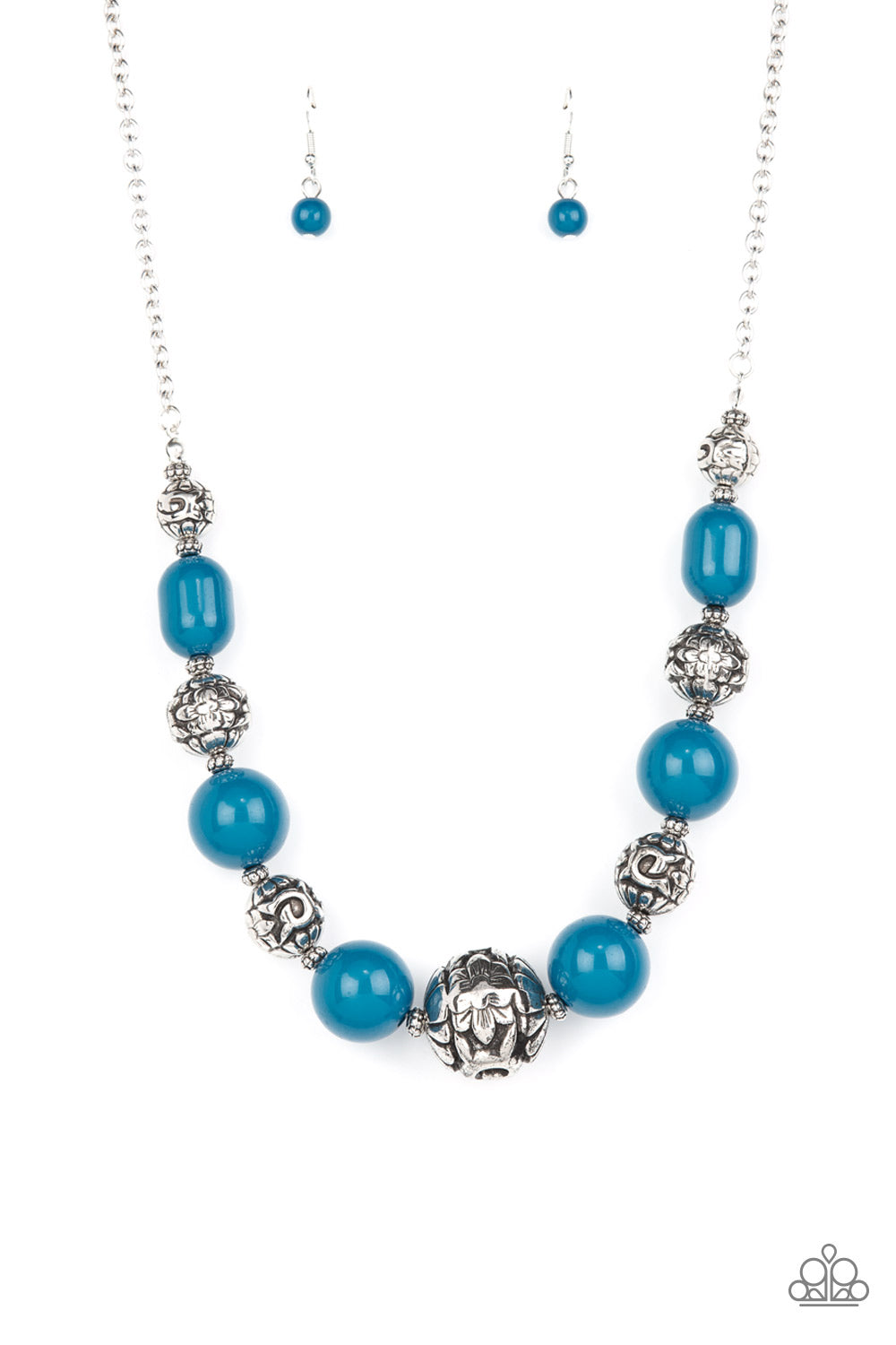 Paparazzi Accessories: Girl Meets Garden - Blue Necklace