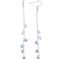 Paparazzi Accessories: Extended Eloquence - Blue Earrings