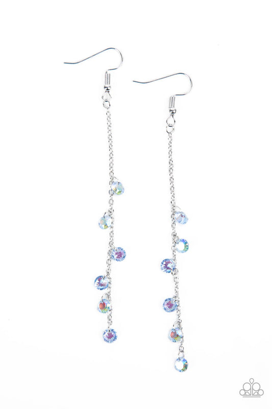 Paparazzi Accessories: Extended Eloquence - Blue Earrings