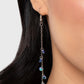 Paparazzi Accessories: Extended Eloquence - Blue Earrings