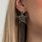 Paparazzi Accessories: Superstar Solo - Black Earrings