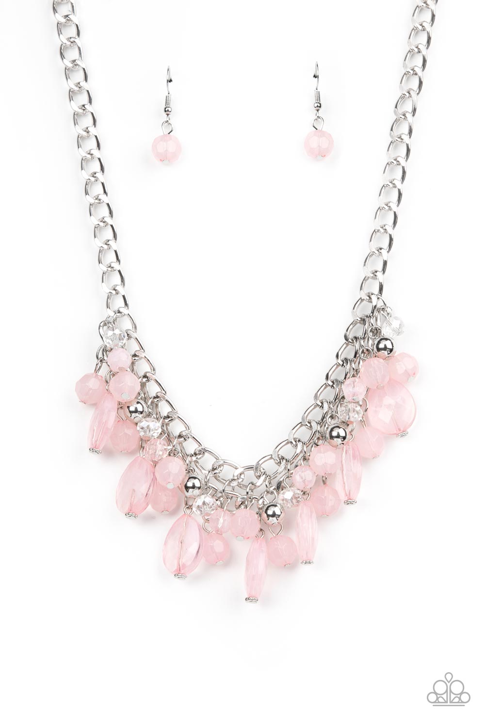 Paparazzi Accessories: Beachside Dance - Pink Necklace