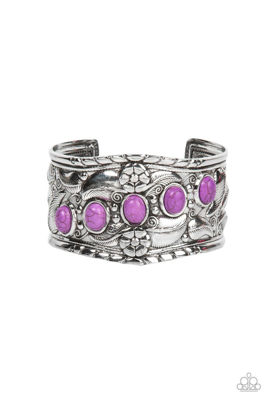 Paparazzi Accessories: Welcome to the Badlands - Purple Bracelet