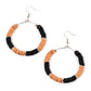 Paparazzi Accessories: Skillfully Stacked - Black Earrings