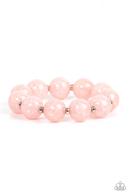 Paparazzi Accessories: Arctic Affluence - Pink Bracelet