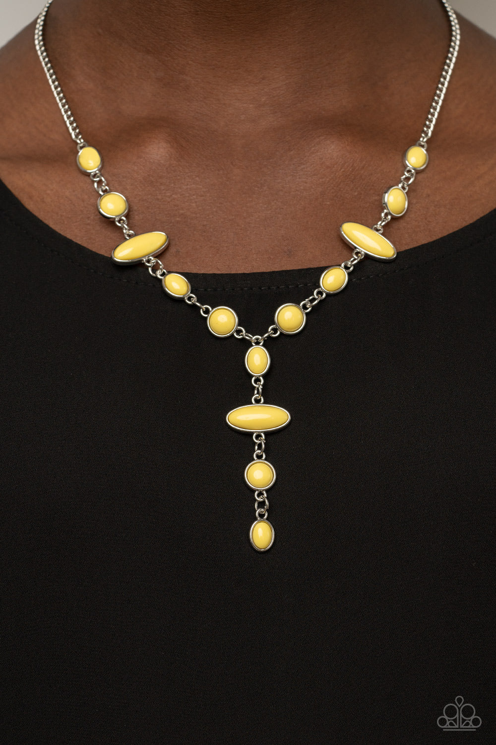 Paparazzi Accessories: Authentically Adventurous - Yellow Necklace