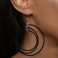 Paparazzi Accessories: Colorfully Circulating - Black Earrings