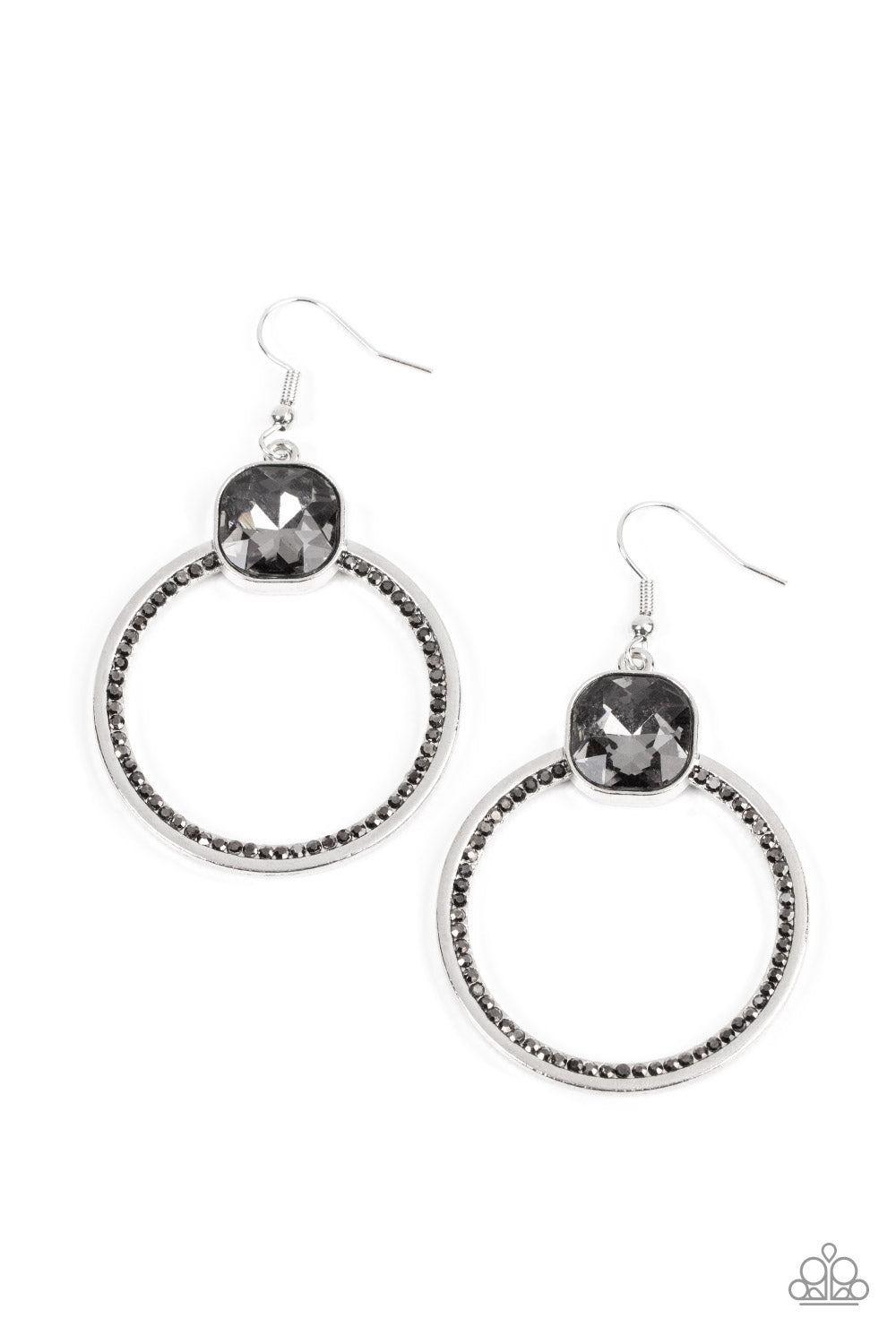 Paparazzi Accessories: Cheers to Happily Ever After - Silver Earrings