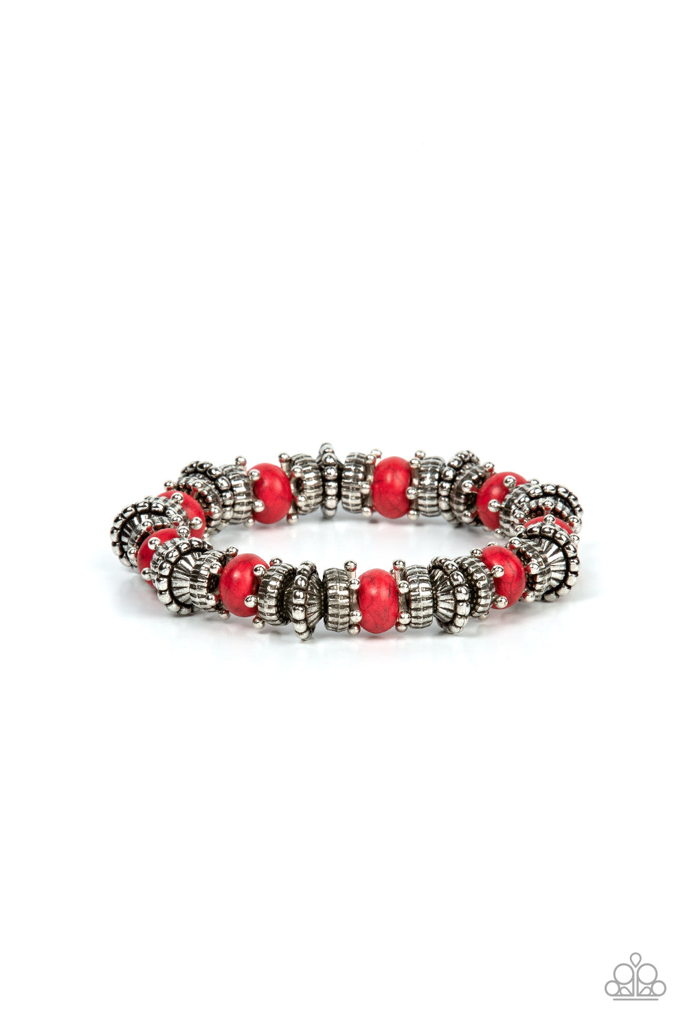 Paparazzi Accessories: Canyon Crusher - Red Bracelet