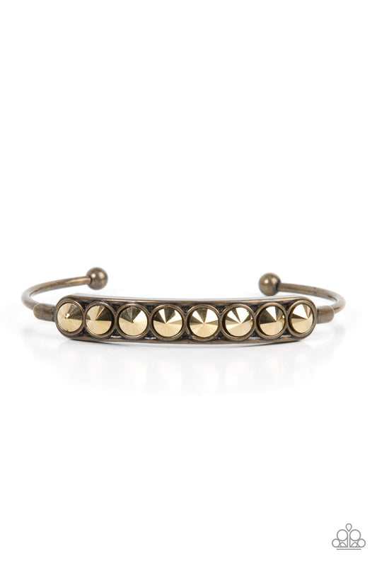 Paparazzi Accessories: Vertigo Views - Brass Bracelet