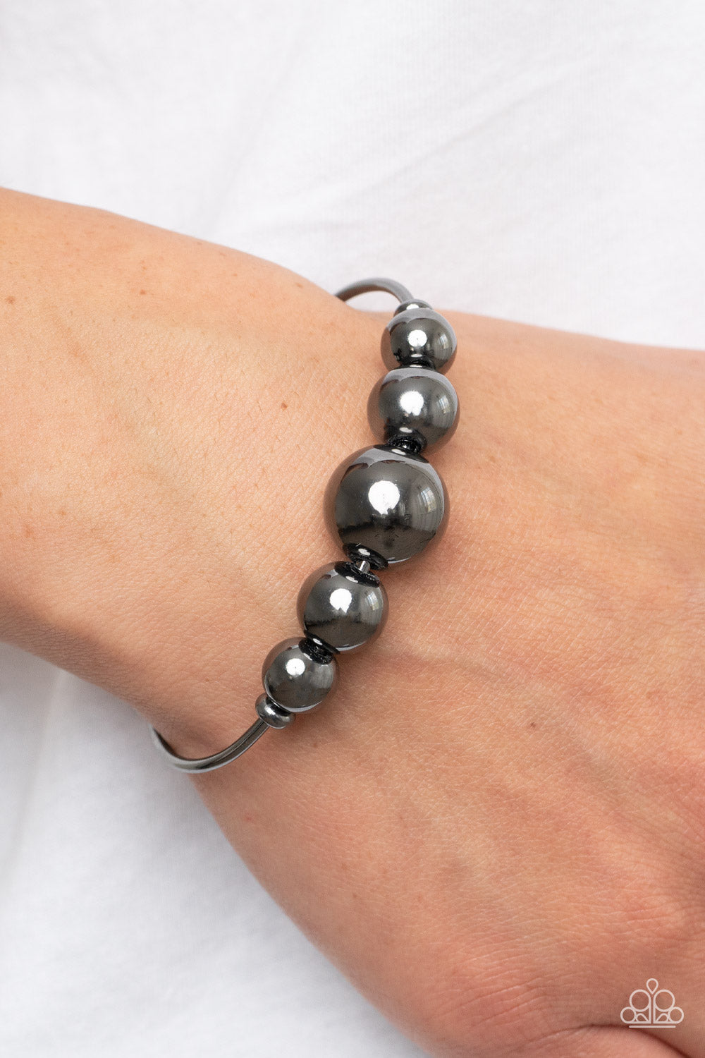 Paparazzi Accessories: Bead Creed - Black Bracelet