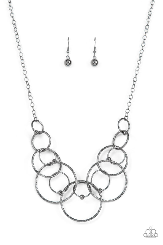 Paparazzi Accessories: Encircled in Elegance - Black Necklace