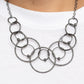 Paparazzi Accessories: Encircled in Elegance - Black Necklace