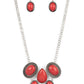 Paparazzi Accessories: All-Natural Nostalgia - Red Necklace