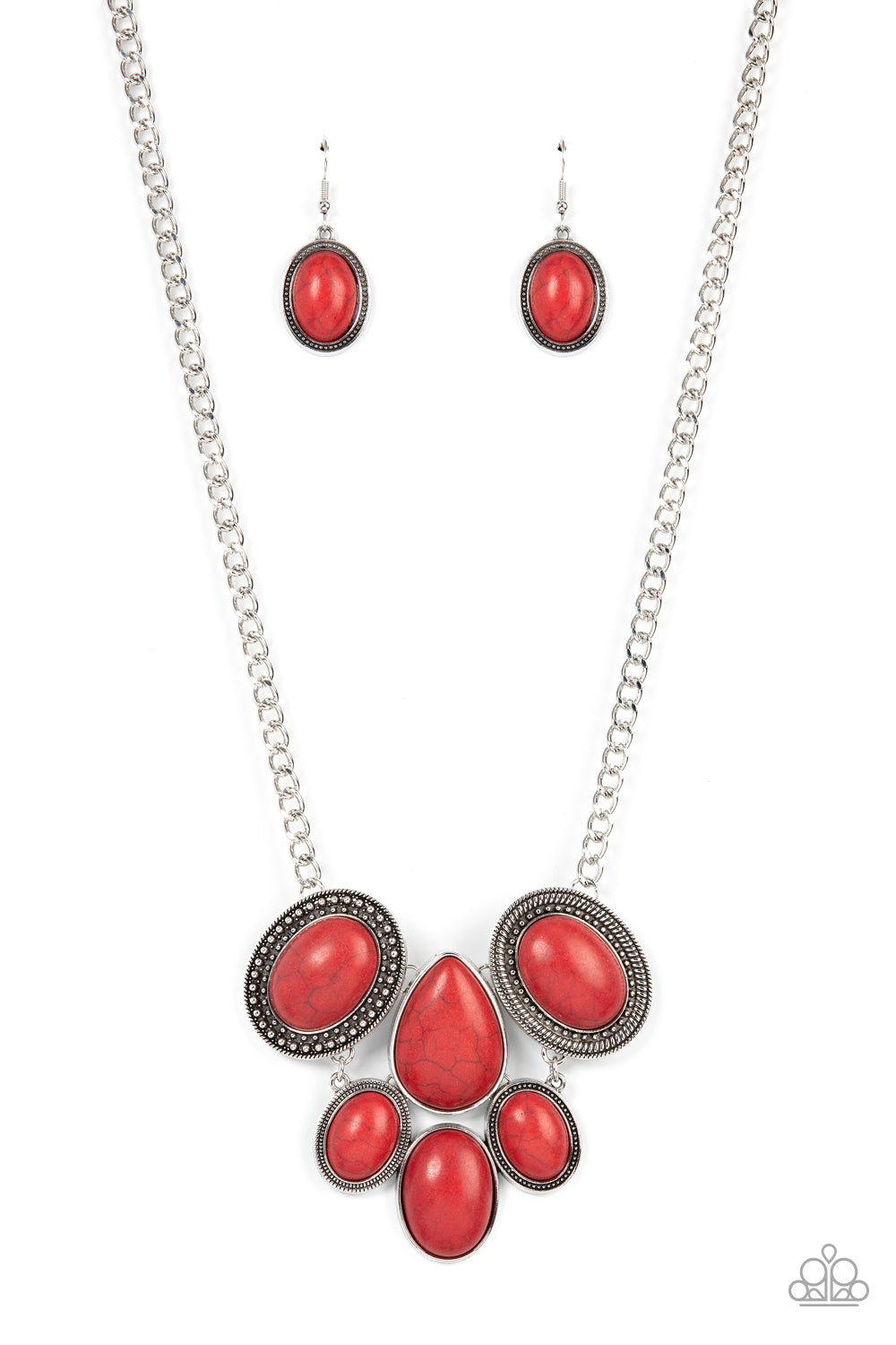 Paparazzi Accessories: All-Natural Nostalgia - Red Necklace