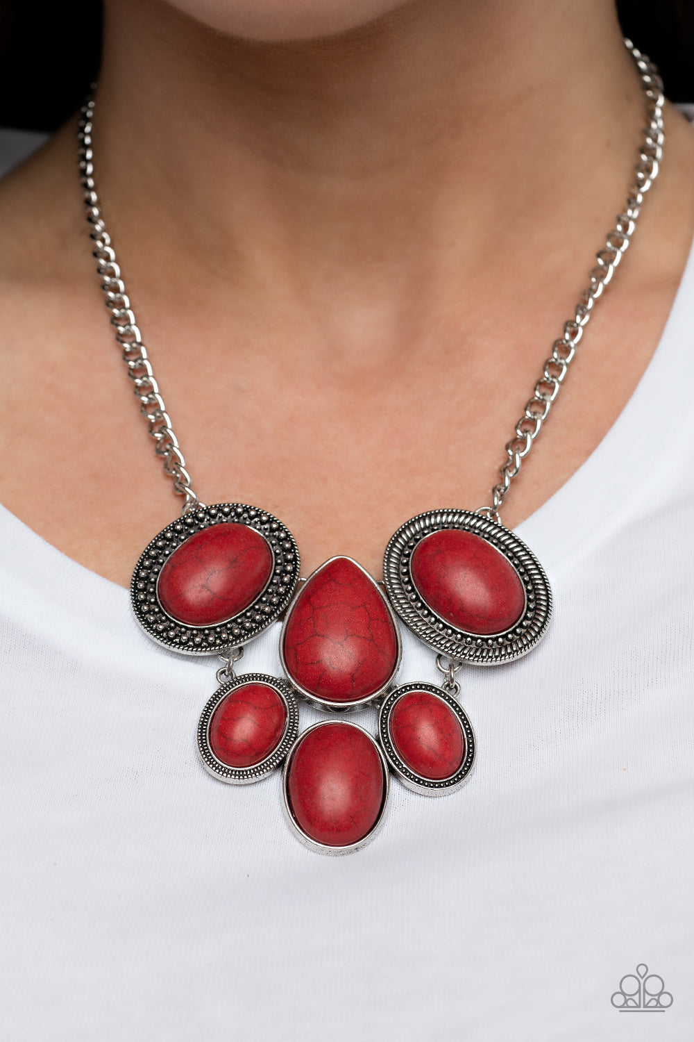 Paparazzi Accessories: All-Natural Nostalgia - Red Necklace