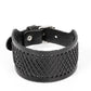 Paparazzi Accessories: Drifter Discovery - Black Men Bracelet