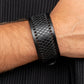 Paparazzi Accessories: Drifter Discovery - Black Men Bracelet