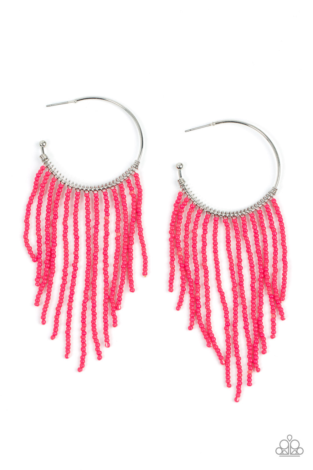 Paparazzi Accessories: Saguaro Breeze - Pink Earrings