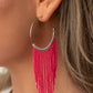 Paparazzi Accessories: Saguaro Breeze - Pink Earrings