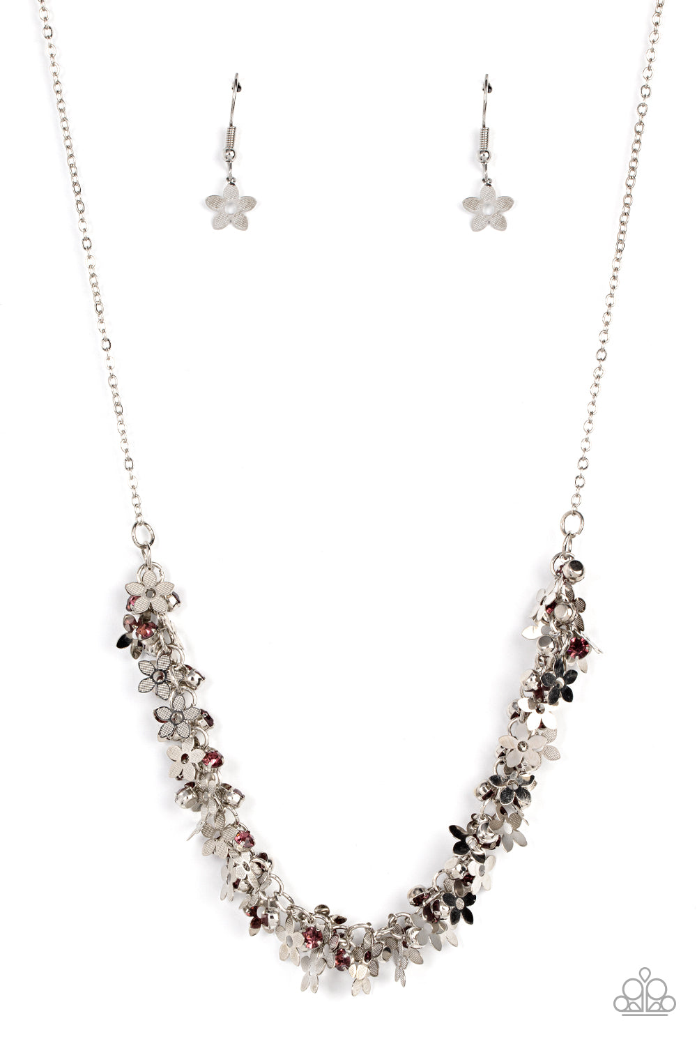 Paparazzi Accessories: Fearlessly Floral - Purple Necklace