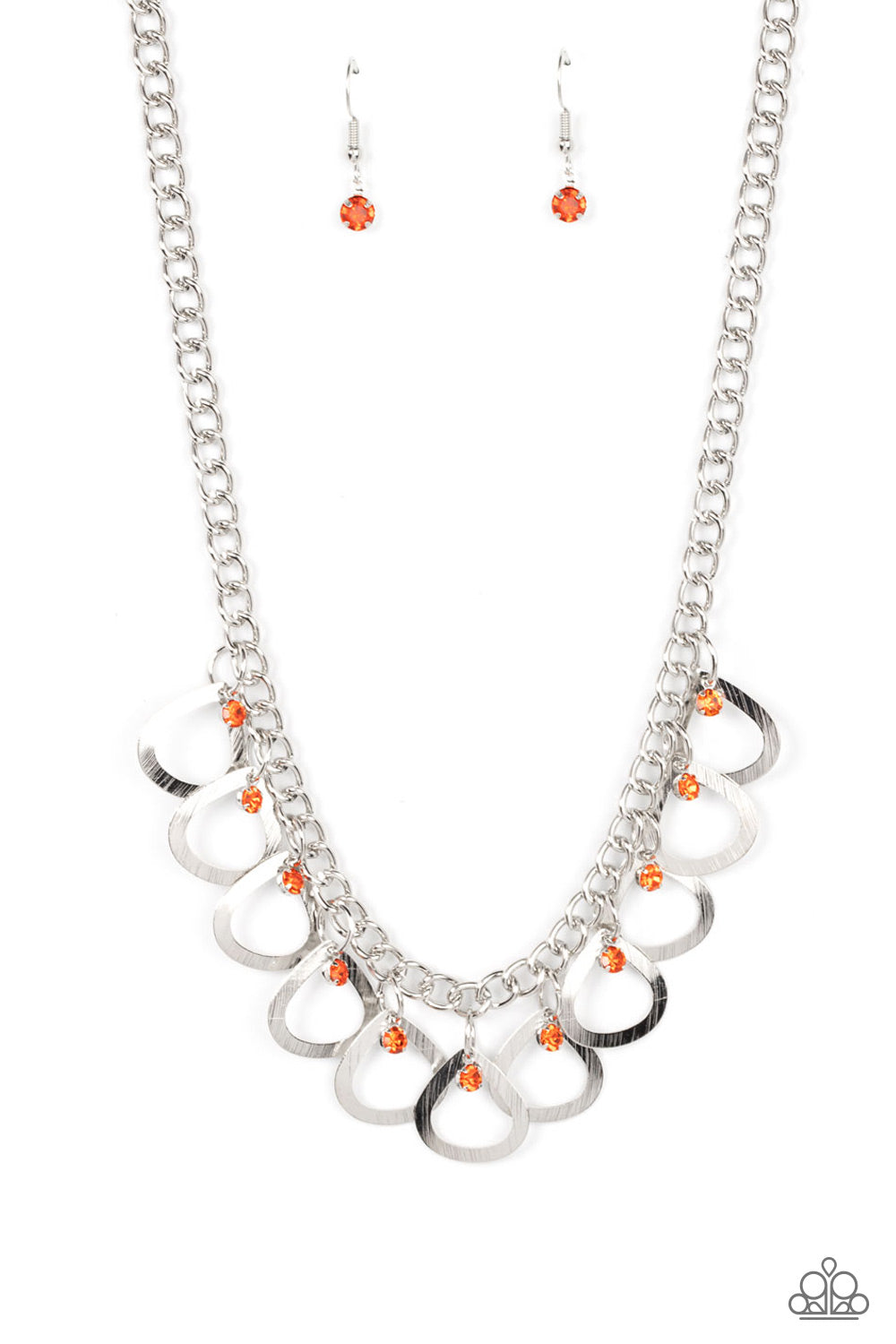 Paparazzi Accessories: TEAR-rifically Twinkling - Orange Necklace