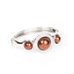 Paparazzi Accessories: Debutante Daydream - Brown Bracelet