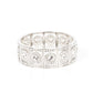Paparazzi Accessories: Ultra Upscale - White Bracelet