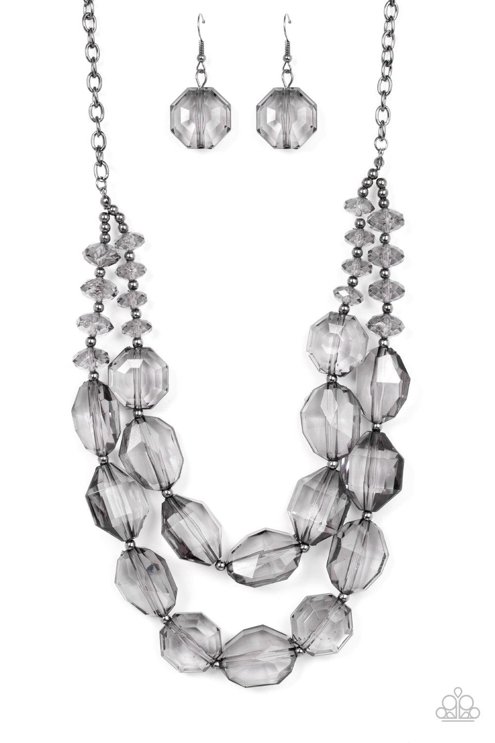 Paparazzi Accessories: Icy Illumination - Black Necklace